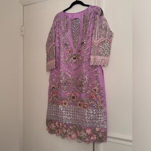 3pc heavy organza outfit